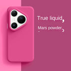 Luxury Liquid Silicone Case for Huawei Pura 80 Pro Plus & 80 Ultra