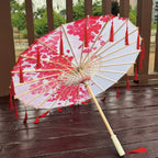 Buy 70cm Chinese Silk Tassel Umbrella