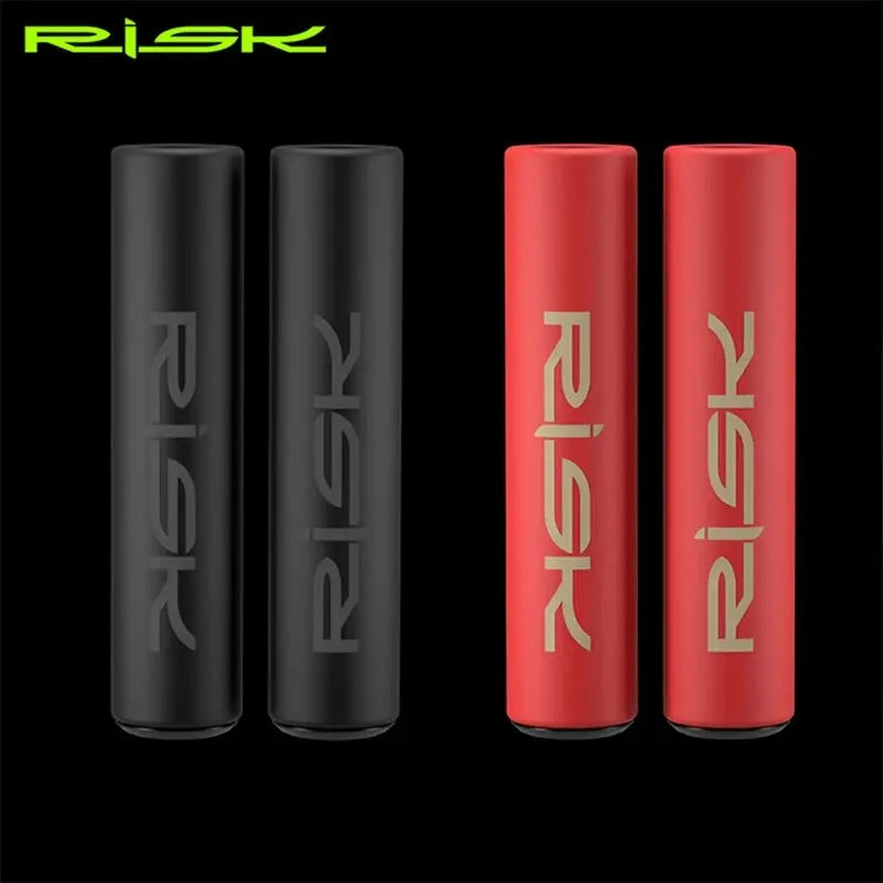 RISK Ultra Light Anti-Slip MTB Bike Handlebar Grips Soft Rubber