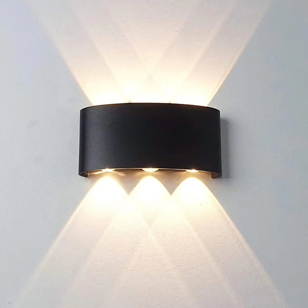 Modern LED Wall Sconce Up Down Indoor Outdoor Light