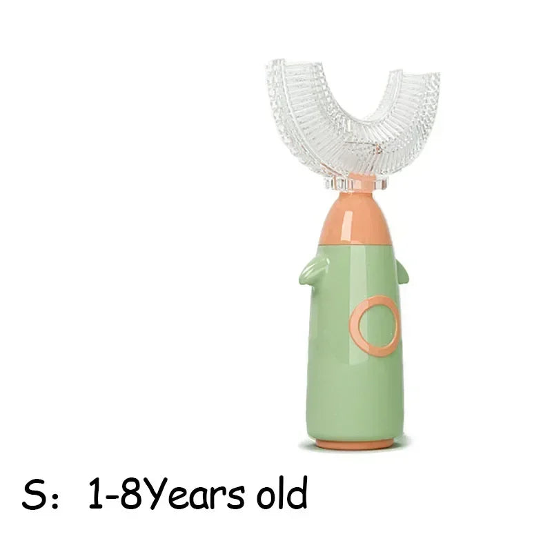 Kids U Shape Toothbrush 360° Baby Toothbrush Dental Care Brush