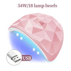 LULAA Nail Dryer Lamp UV LED Gel Nail Polish Curing Lamp
