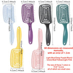Luxury Hollowed-Out Detangling Hair Massage Styling Comb Tool