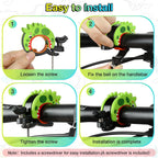Toptrek Kid Funny Bicycle Bell Creative Kids Bike Safety Horn