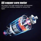 Electric Hair Clipper for Men Professional Rechargeable Trimmer
