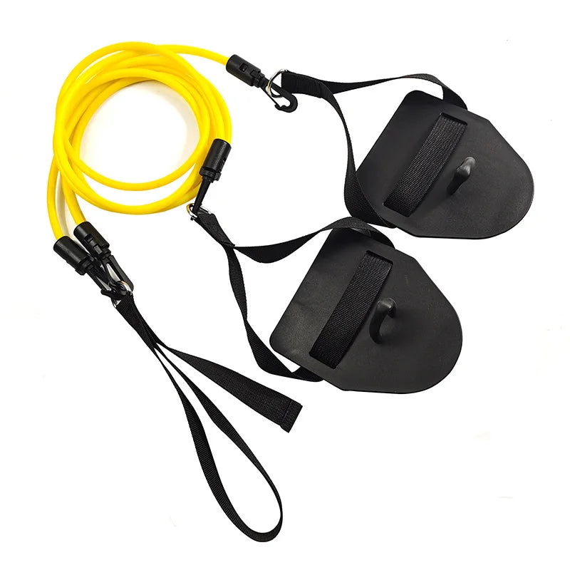 Swimming Resistance Bands Set with Handles for Strength Training