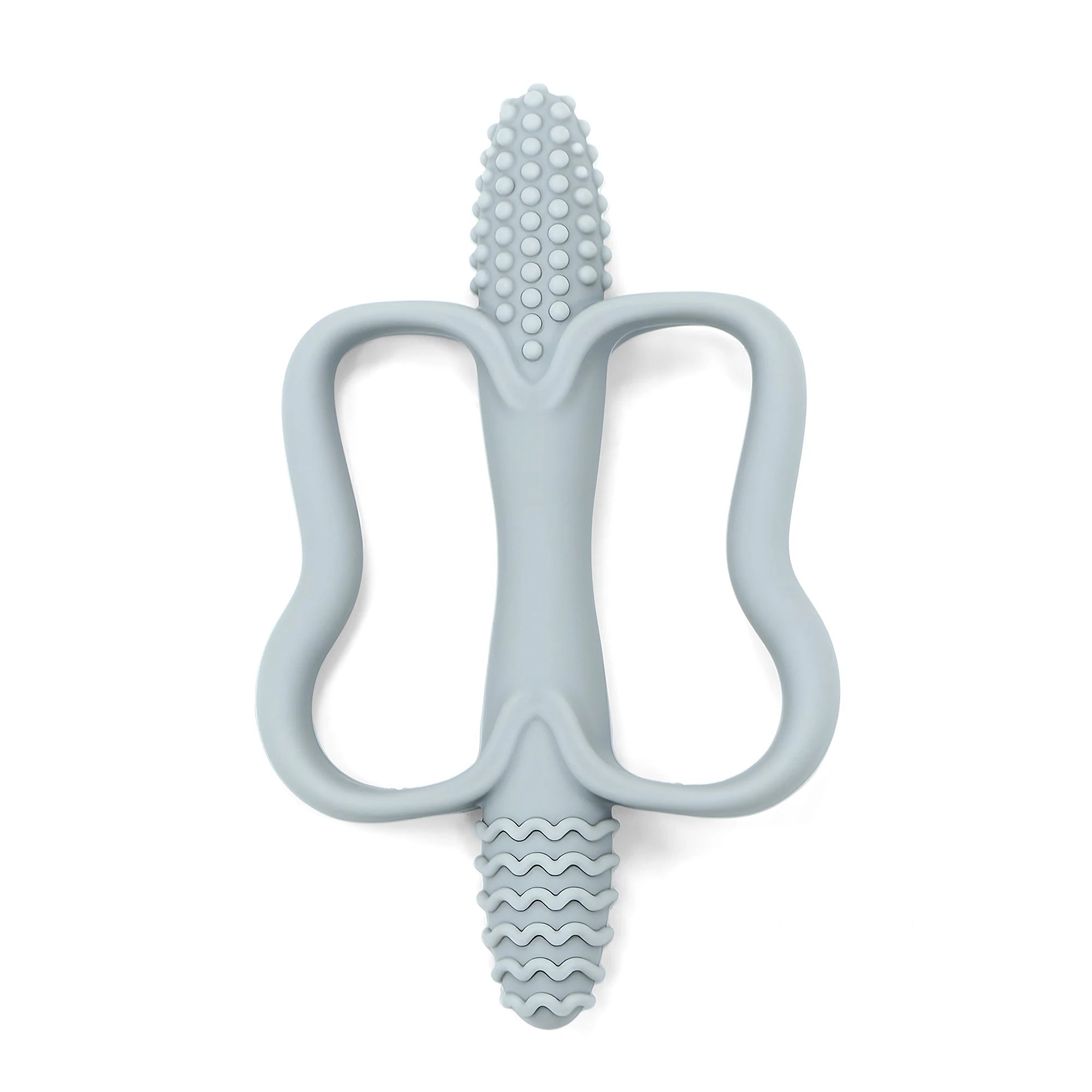 Baby Silicone Teether with Easy-Grip Handles BPA Free