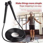 PVC Speed Jump Rope Adjustable Skipping Rope Boxing Gym Fitness