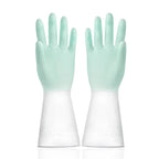 Gradient Latex Cleaning Gloves Waterproof Non-Slip