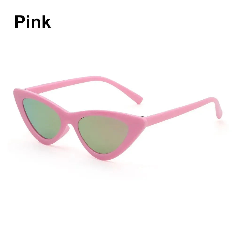 Kids Cat Eye Sunglasses UV400 | Vintage Triangle Frame Shades