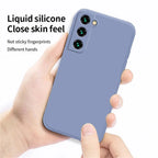 Luxury Liquid Silicone Case for Samsung Galaxy S20 S21 S22 S23 S24 S25