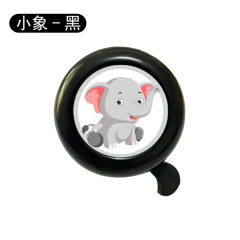 Cartoon Animal Bike Bell Loud Aluminum Alloy Bell for Kids & Scooters
