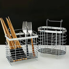 Stainless Steel Cutlery Holder Hanging Drainer