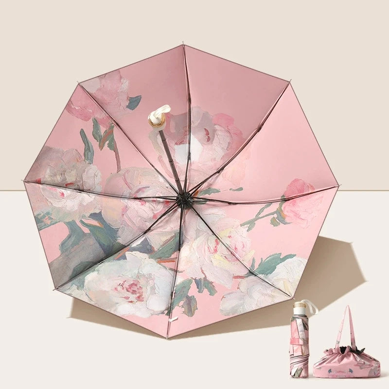 Buy UPF50+ Double Layer Folding Umbrella | UV Sun & Rain Protection