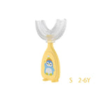 Kids 360° U Shape Toothbrush Soft Silicone Baby Teeth Brush