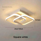 Modern 2 Rings LED Ceiling Light Creative Ceiling Lamp