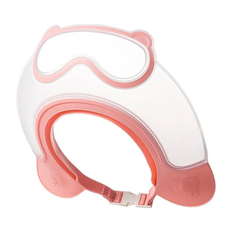 Baby Shower Cap Silicone Waterproof Shampoo Shield