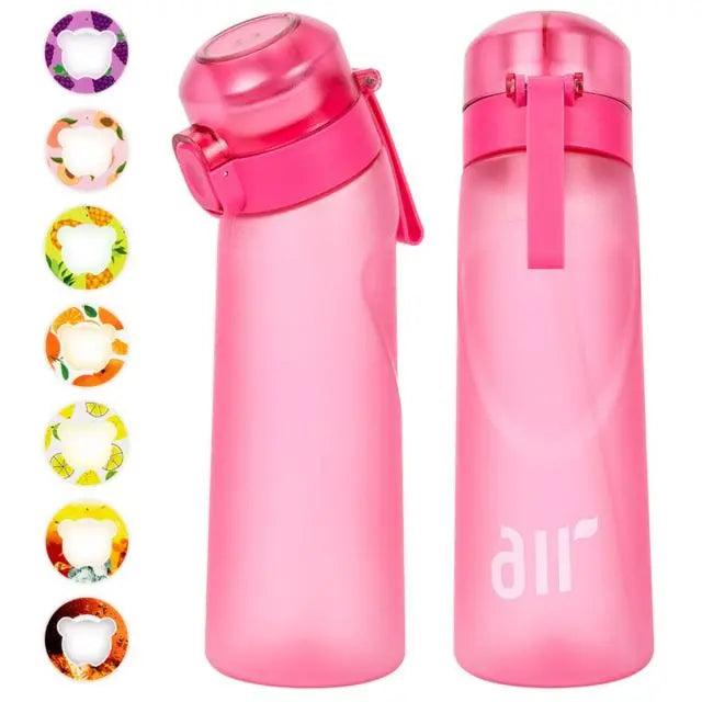 Air Water Bottle with Flavor Pods Leakproof Sports Cup