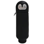 Cute Animal Silicone Pencil Case 2-in-1 Zipper Pen Pouch