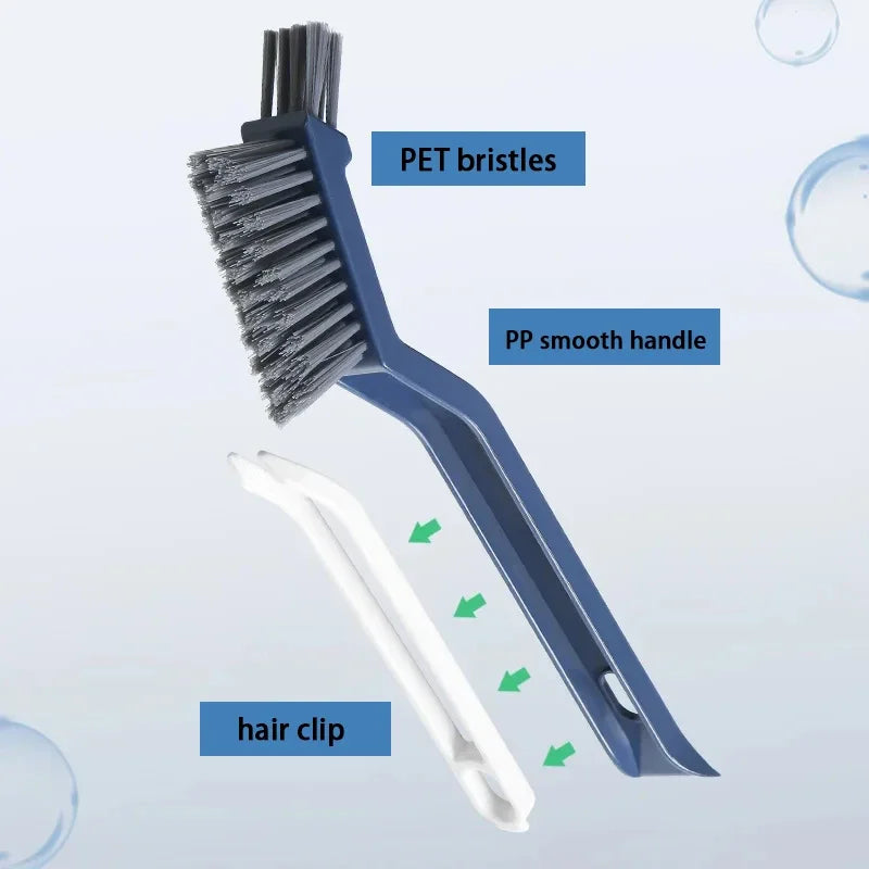 2-in-1 Gap Cleaning Brush Corner & Tile Scrubber