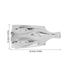 Stainless Steel Spoon Rest 3-Slot Utensil Holder
