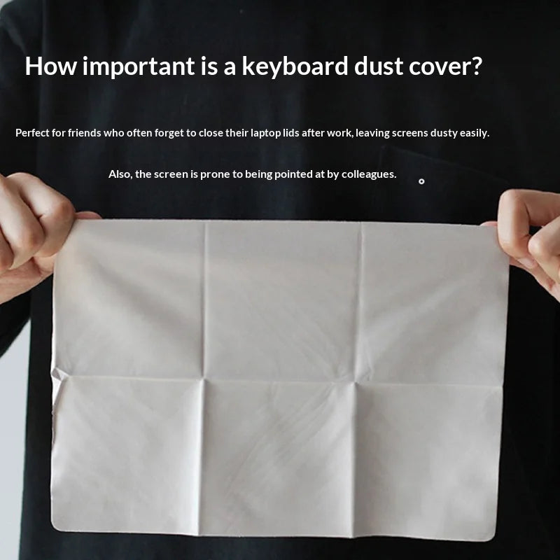 Laptop Keyboard Cover Microfiber 15 16 Inch Dustproof Waterproof Cloth