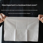 Laptop Keyboard Cover Microfiber 15 16 Inch Dustproof Waterproof Cloth