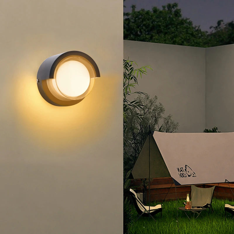 Waterproof 5W LED Wall Light for Garden, Porch & Balcony Decor