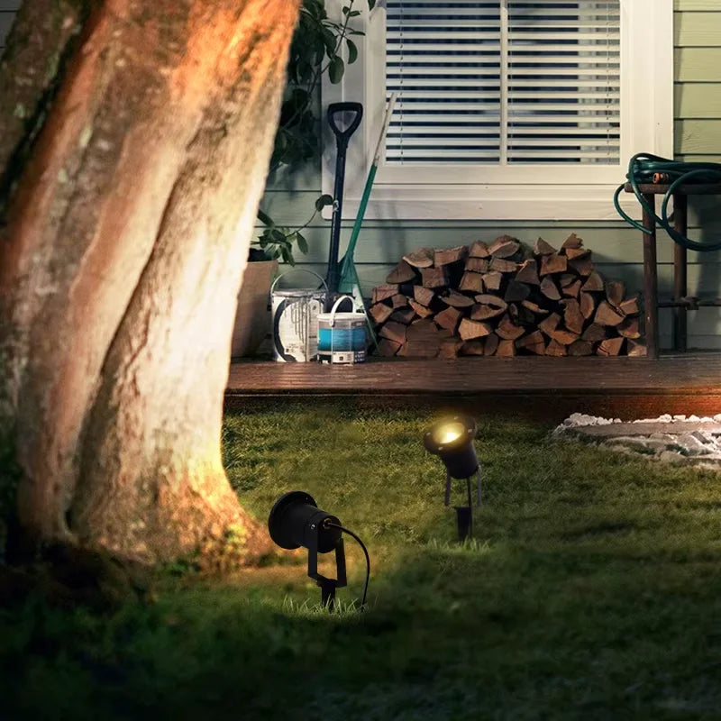 GU10 Garden Spike Light Waterproof Spotlight