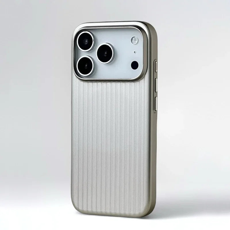 3D Luggage Stripe MagSafe Case for iPhone 14 15 16 17 Pro Max
