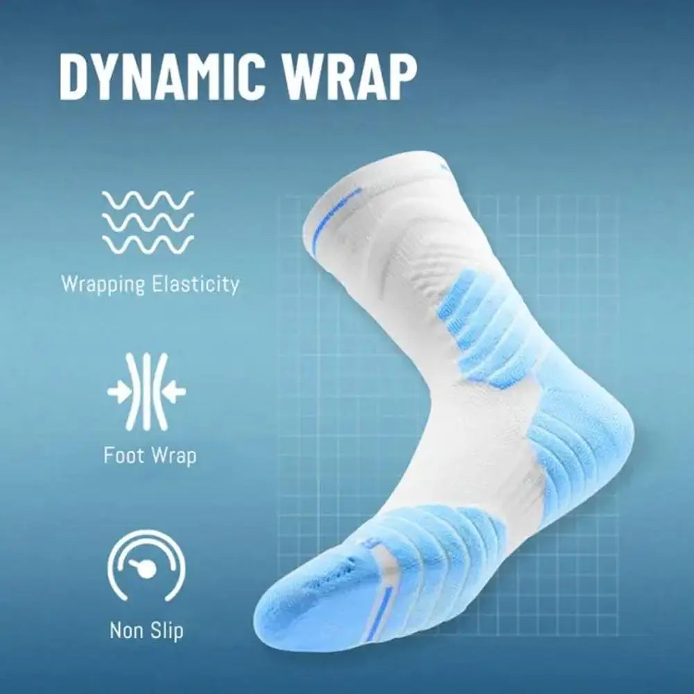 Bullfight 2.0 Elite Basketball Socks Men Thick Cushioned Sports