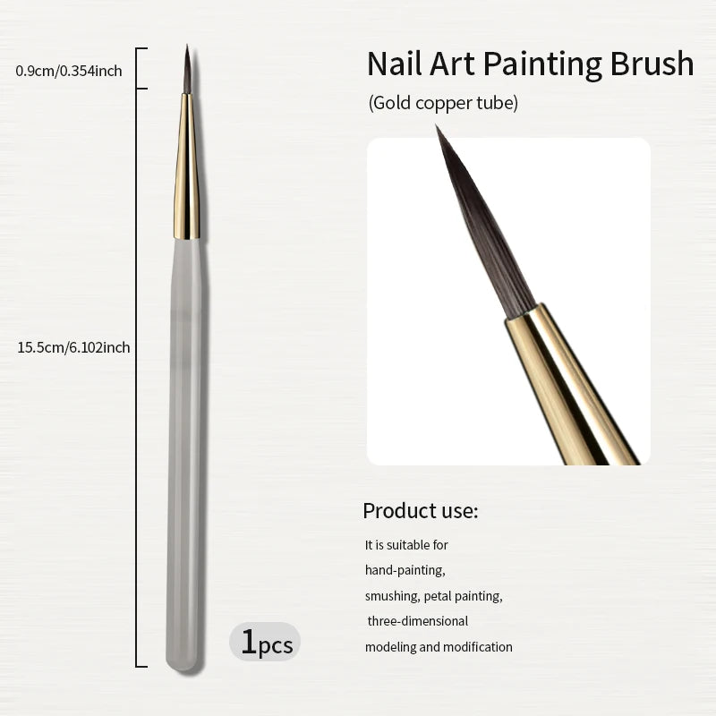 RSNAIL Nail Art Brush Gradient Painting Pen for Manicure Design