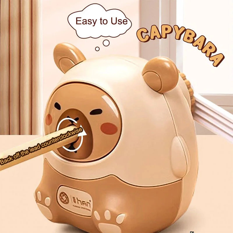 Kawaii Capybara Pencil Sharpener Korean Stationery Main image