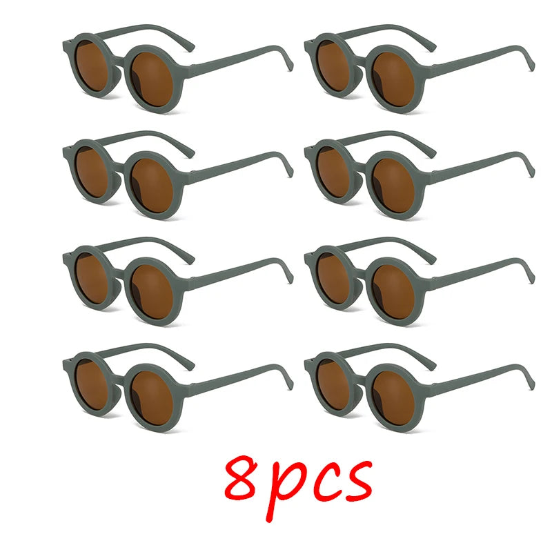 Kids Round Sunglasses 1–7 Years | UV Sun Protection