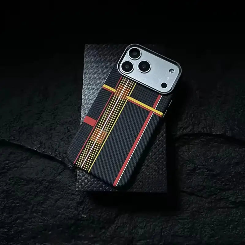 MagSafe Carbon Fiber Armor Case for iPhone 17 16 15 14 Pro Max