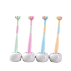 Kids 360° Clean Toothbrush Soft Three Side Baby Tooth Brush