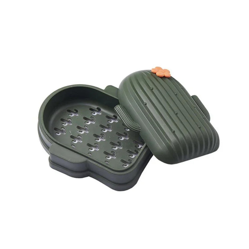 Cartoon Soap Box – Waterproof Travel Portable Soap Holder with Drain Design
