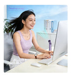 Folding Lipstick Mini Handheld Fan USB Neck Fan