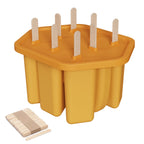 8 Holes Silicone Popsicle Mold – Reusable Ice Pop Maker Tray Easy Release