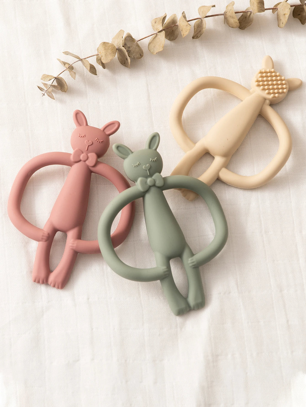 Cartoon Rabbit Silicone Baby Teether BPA Free Toy