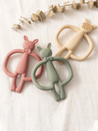 Cartoon Rabbit Silicone Baby Teether BPA Free Toy