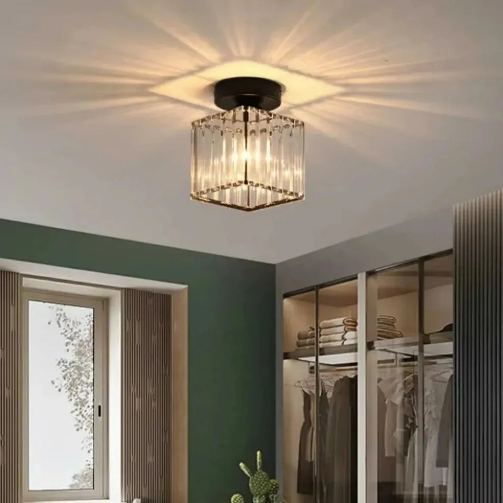 Nordic LED Acrylic Ceiling Lamp 3 Color Home Light