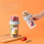 Oatmeal Yogurt Lunch Box Set Sealed Breakfast Bento Container with Fork