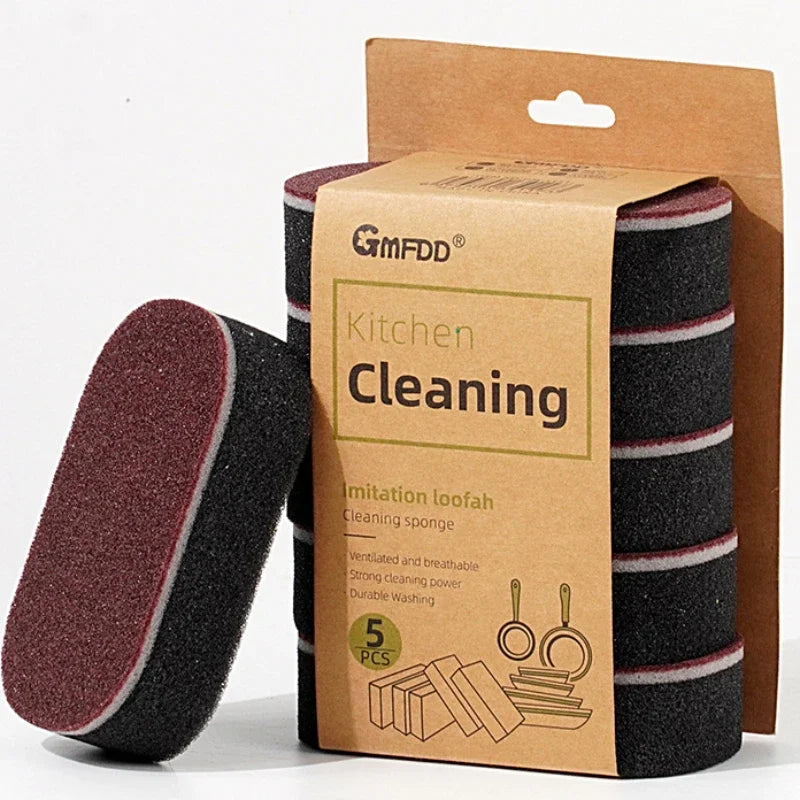 Magic Cleaning Sponge Double-Sided Kitchen Scrubber