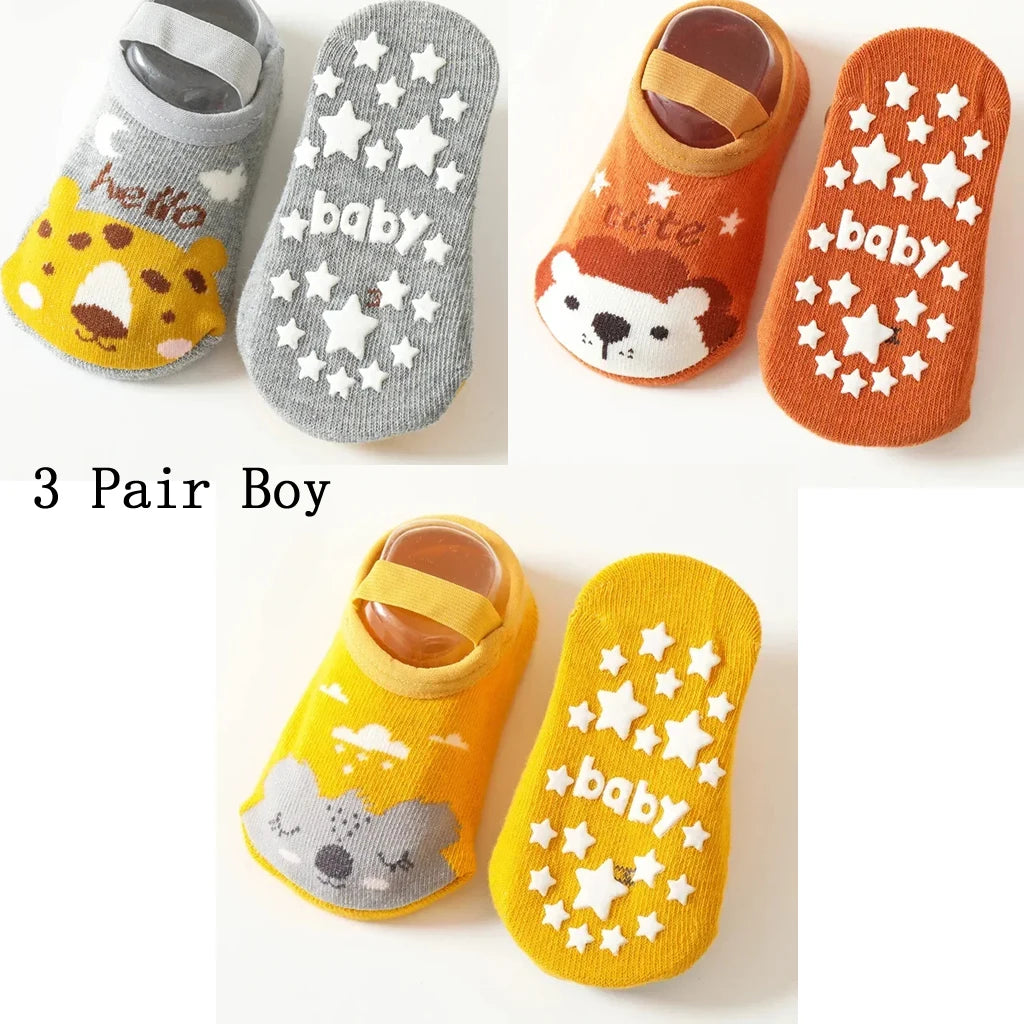 Baby Anti-Slip Socks Shoes for Newborn Boys Girls