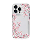 Aesthetic Flower Clear Case for iPhone 11 12 13 14 15 16 Pro Max