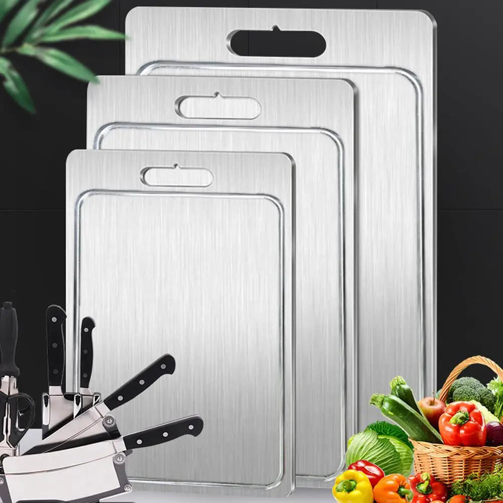 Titanium Cutting Board Double-Sided Steel Board Secondary image