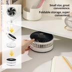 5-Inch Foldable USB Mini Fan UK Portable Desktop Cooling Fan