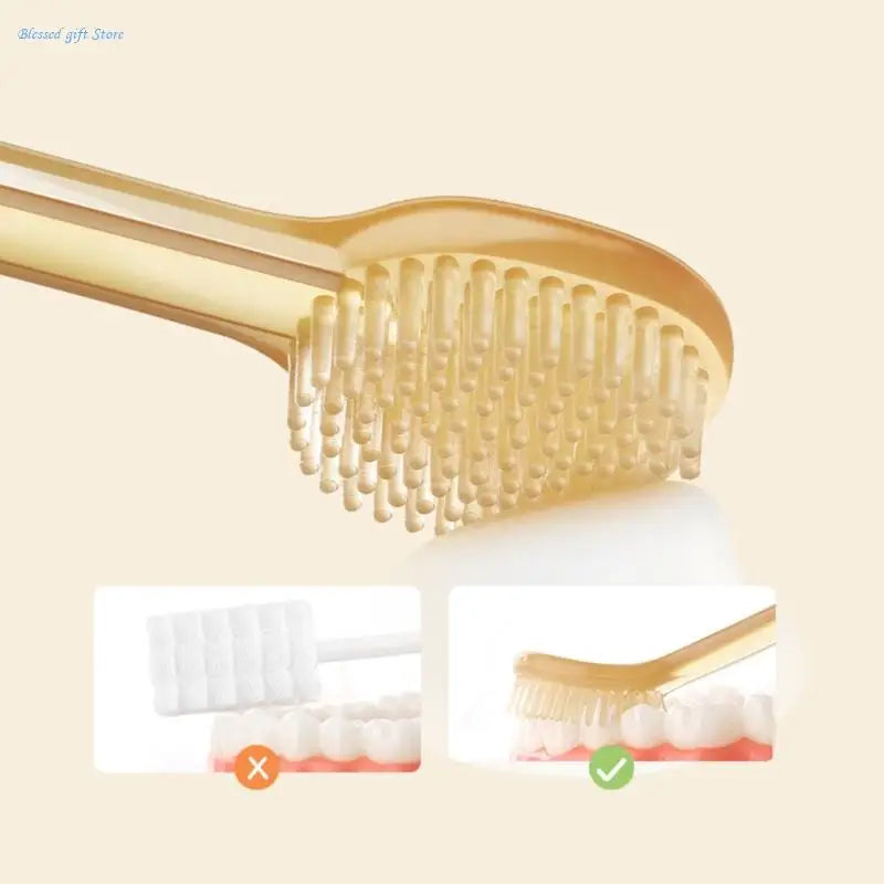 Silicone Baby Toothbrush Set with Tongue Scraper for Infants