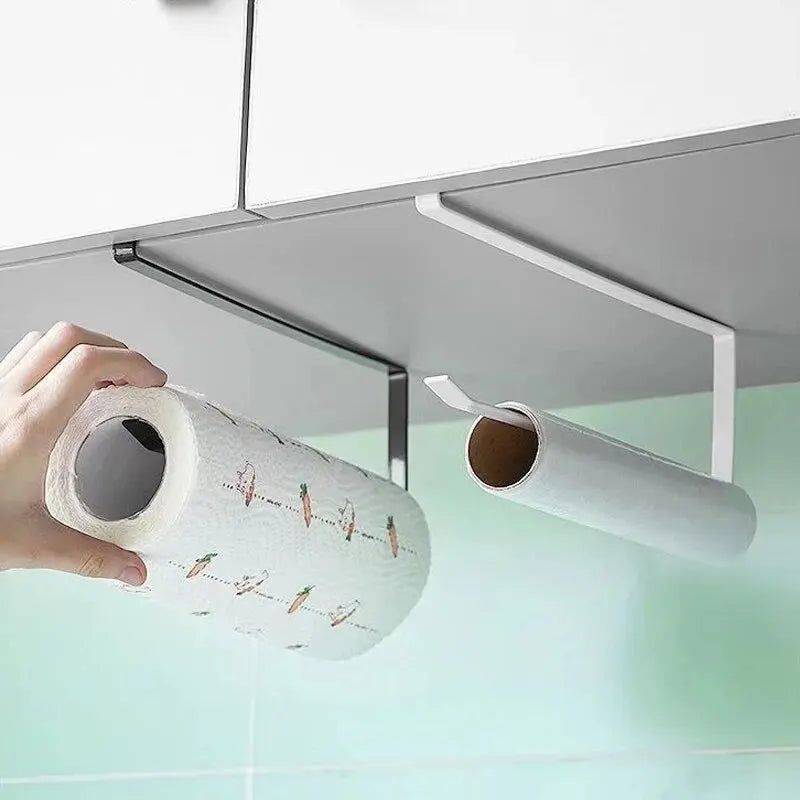 Paper Roll Holder Kitchen Space Saver